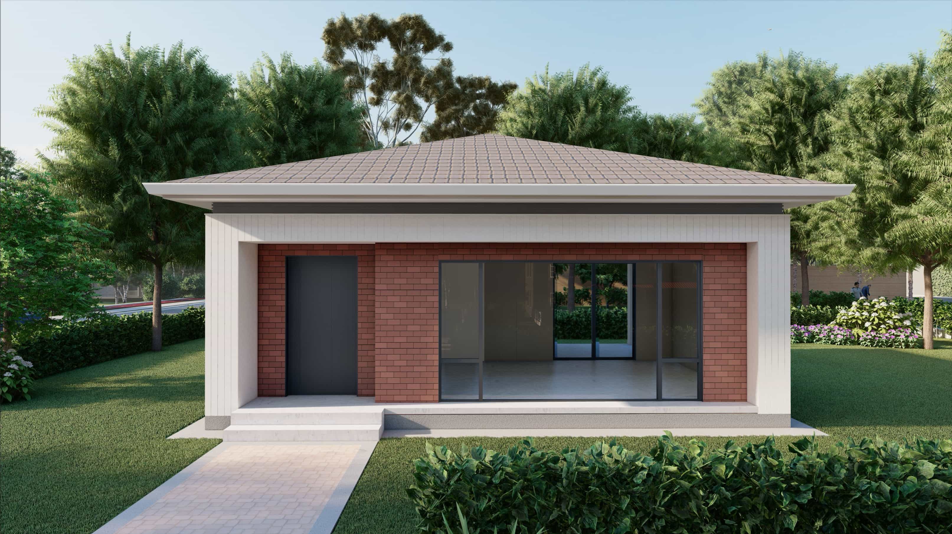 Greenwood Display House Facade
